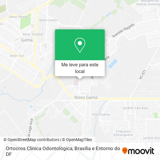 Ortocros Clínica Odontológica mapa