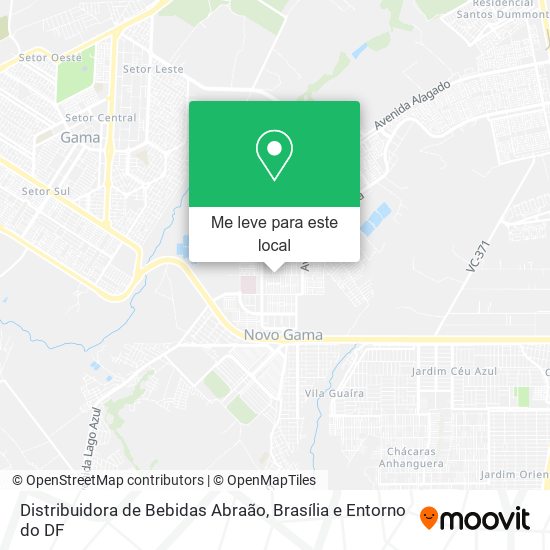 Distribuidora de Bebidas Abraão mapa