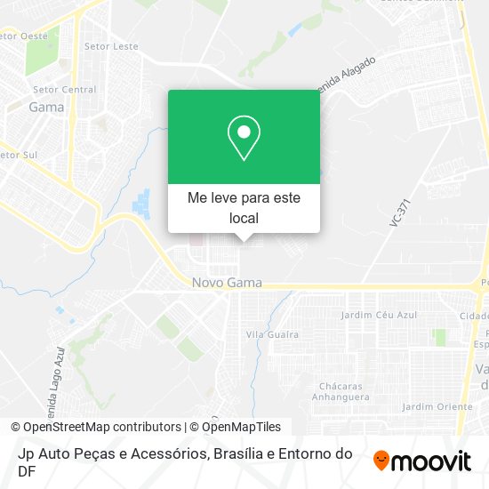 Jp Auto Peças e Acessórios mapa