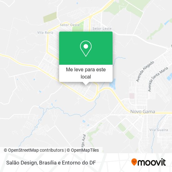 Salão Design mapa