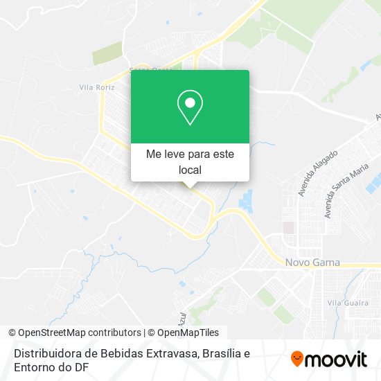 Distribuidora de Bebidas Extravasa mapa