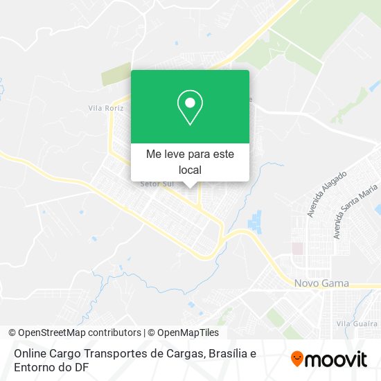 Online Cargo Transportes de Cargas mapa