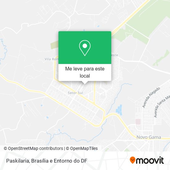 Paskilaria mapa
