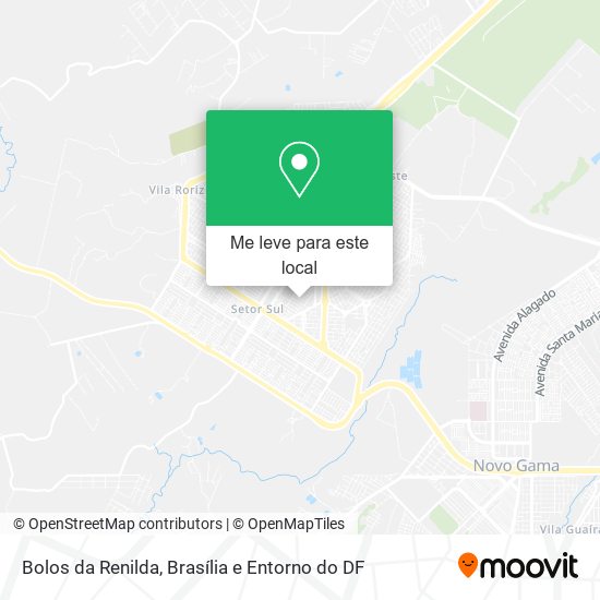 Bolos da Renilda mapa