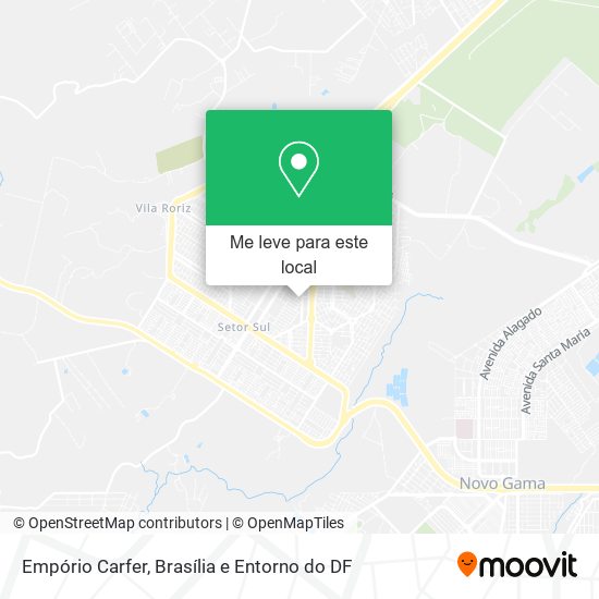 Empório Carfer mapa