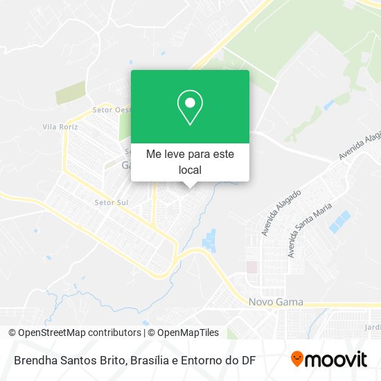 Brendha Santos Brito mapa