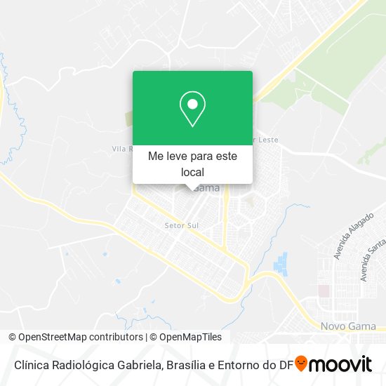Clínica Radiológica Gabriela mapa