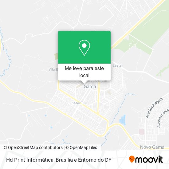 Hd Print Informática mapa