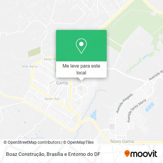Boaz Construção mapa