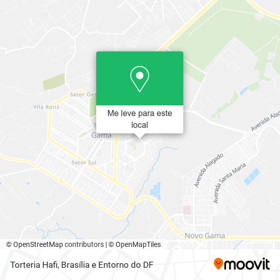 Torteria Hafi mapa