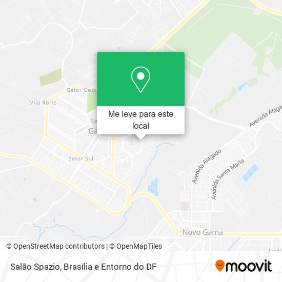 Salão Spazio mapa