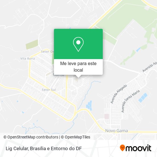Lig Celular mapa