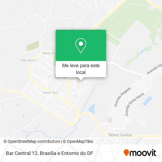 Bar Central 12 mapa