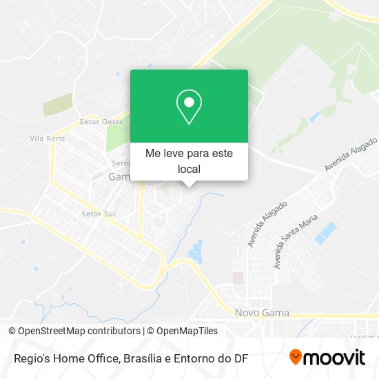 Regio's Home Office mapa