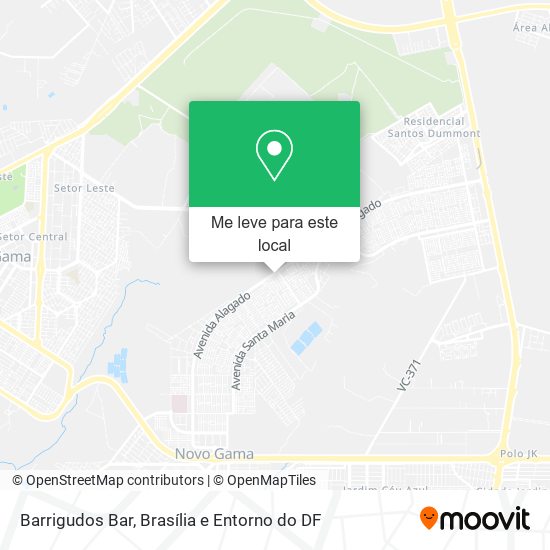 Barrigudos Bar mapa
