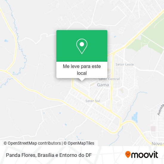 Panda Flores mapa