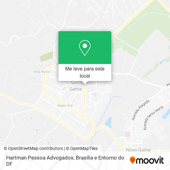 Hartman Pessoa Advogados mapa