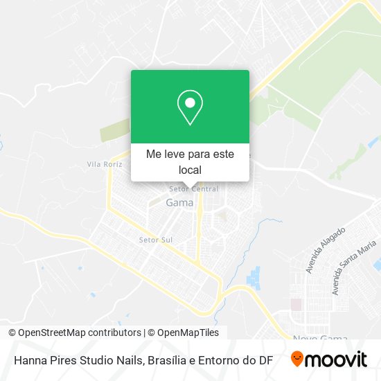 Hanna Pires Studio Nails mapa