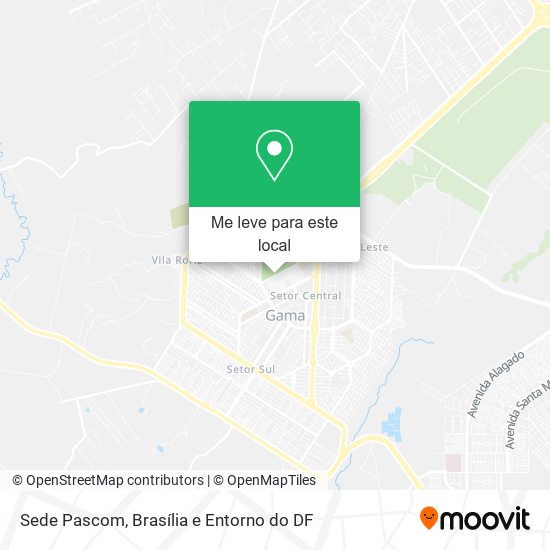 Sede Pascom mapa