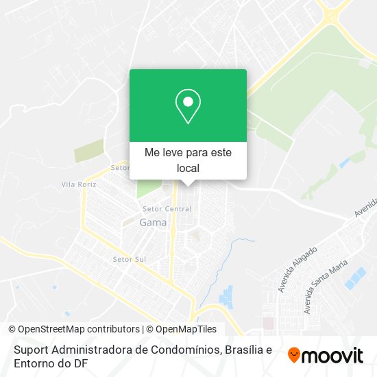 Suport Administradora de Condomínios mapa