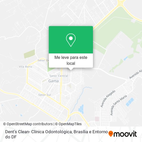 Dent's Clean- Clínica Odontológica mapa