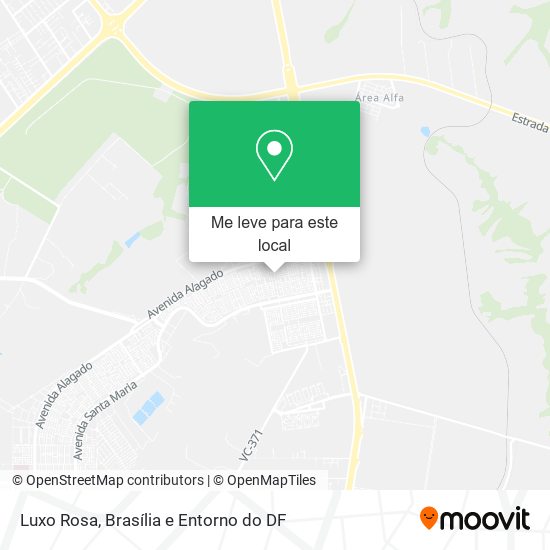 Luxo Rosa mapa
