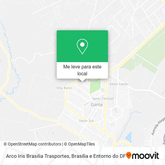 Arco Iris Brasilia Trasportes mapa