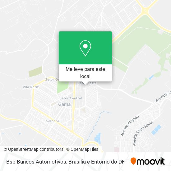 Bsb Bancos Automotivos mapa