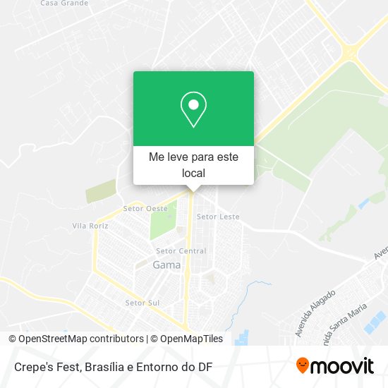Crepe's Fest mapa