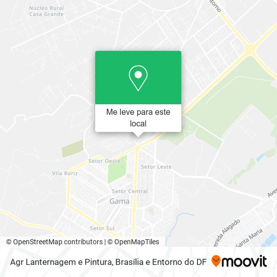 Agr Lanternagem e Pintura mapa