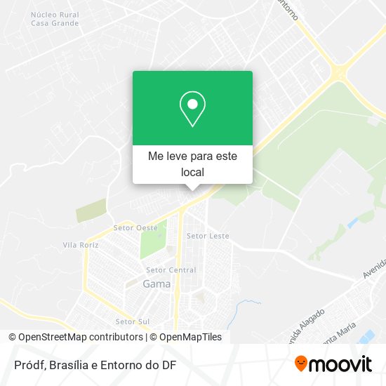 Pródf mapa