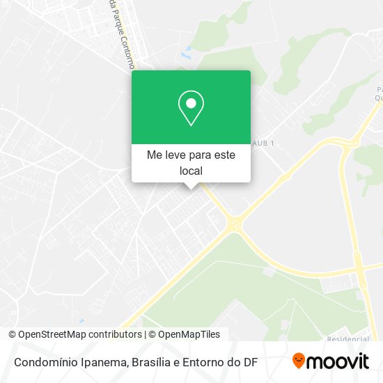 Condomínio Ipanema mapa