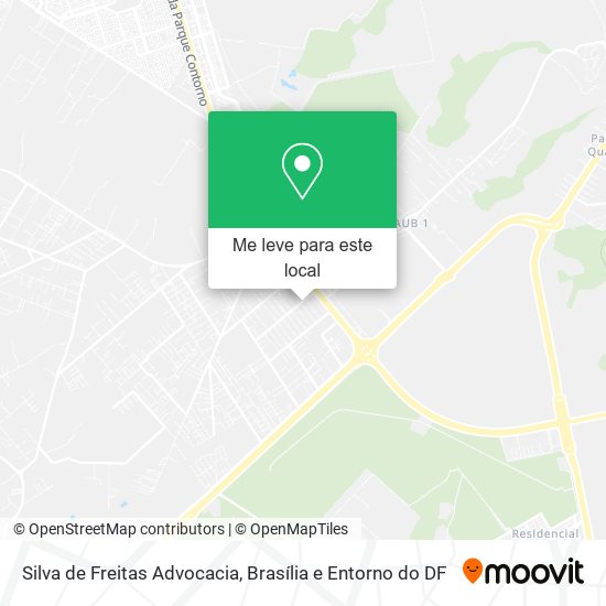Silva de Freitas Advocacia mapa