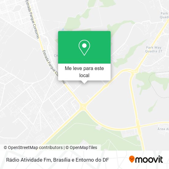 Rádio Atividade Fm mapa