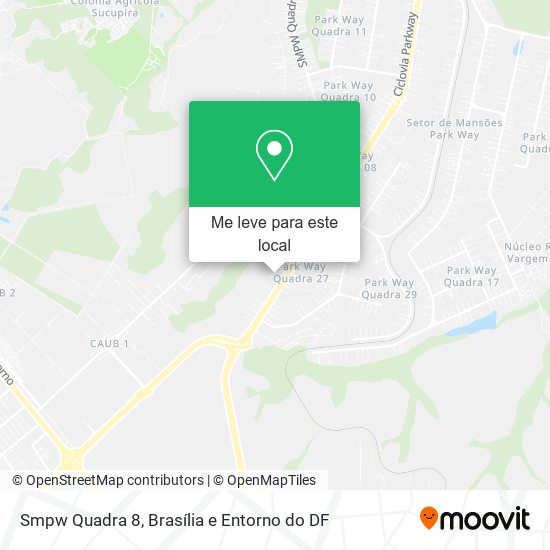 Smpw Quadra 8 mapa