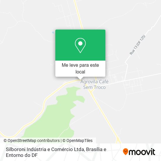 Silboroni Indústria e Comércio Ltda mapa