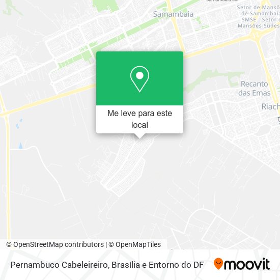 Pernambuco Cabeleireiro mapa