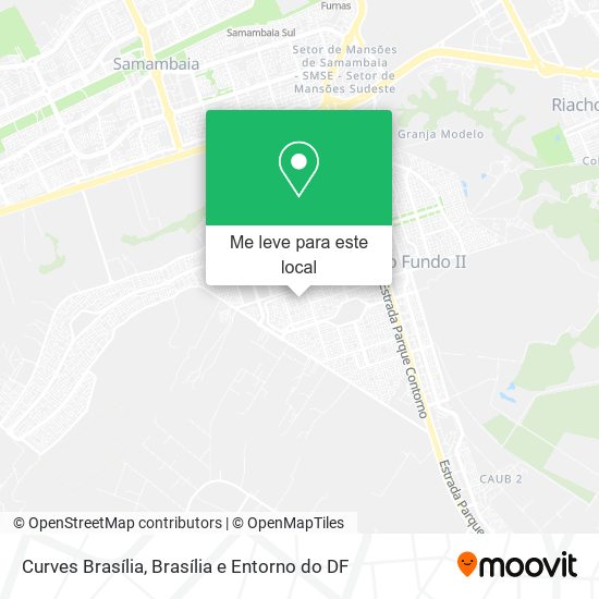 Curves Brasília mapa