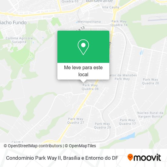 Condomínio Park Way II mapa