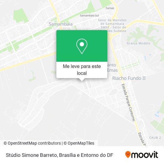 Stúdio Simone Barreto mapa