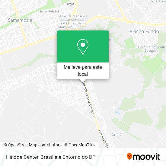 Hinode Center mapa