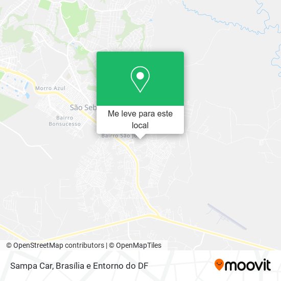 Sampa Car mapa