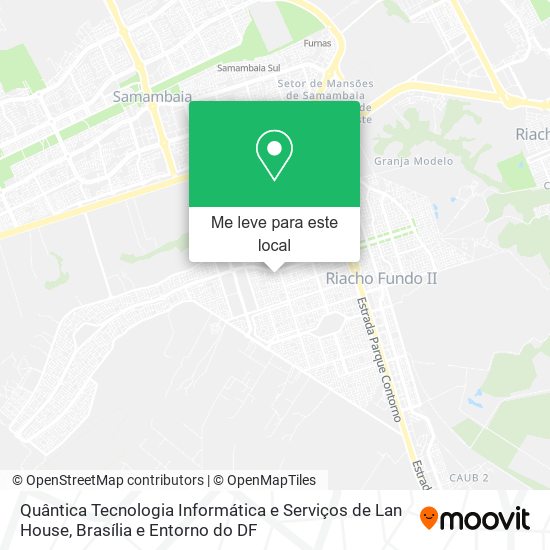 Quântica Tecnologia Informática e Serviços de Lan House mapa
