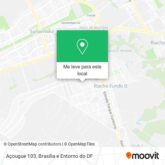 Açougue 103 mapa
