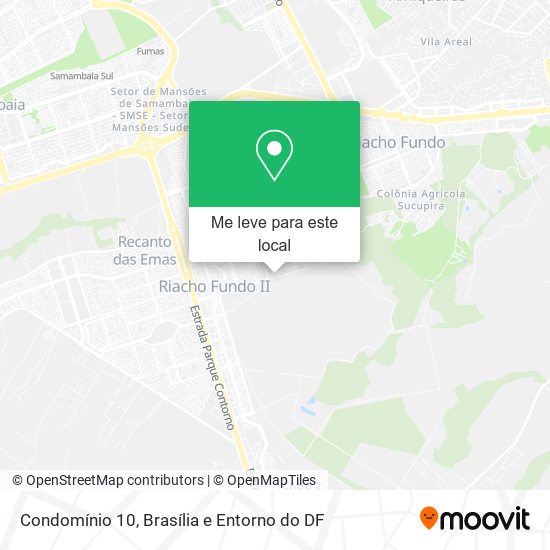 Condomínio 10 mapa