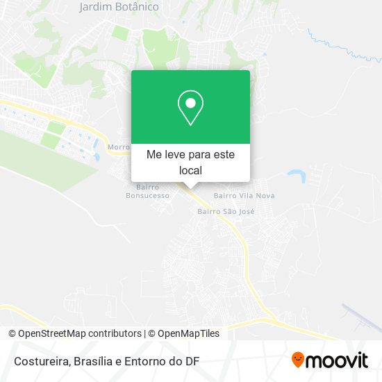 Costureira mapa