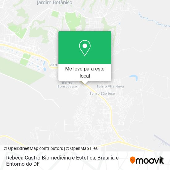 Rebeca Castro Biomedicina e Estética mapa