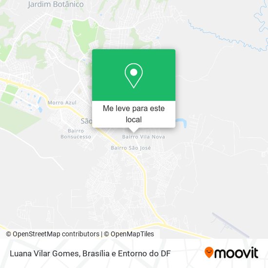 Luana Vilar Gomes mapa