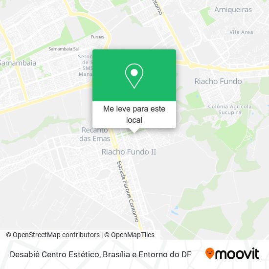 Desabiê Centro Estético mapa