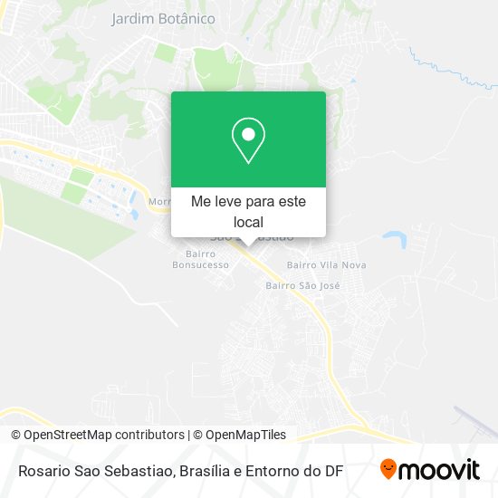 Rosario Sao Sebastiao mapa